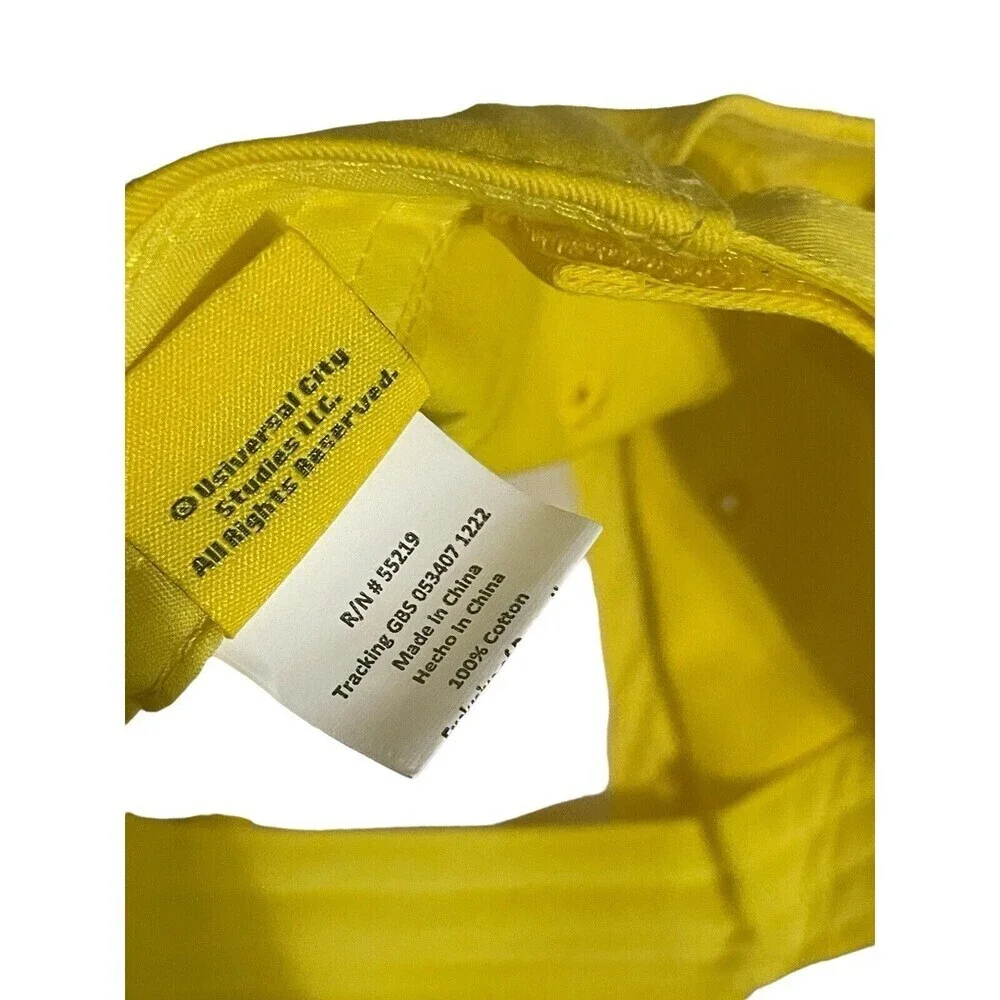 Minions Goggles Adjustable Youth Baseball Cap Yellow